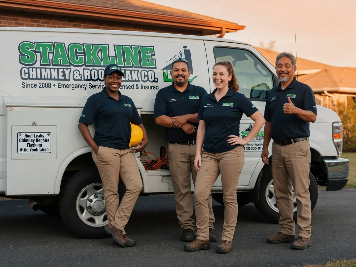 Chimney flashing repair company in Ringgold, VA